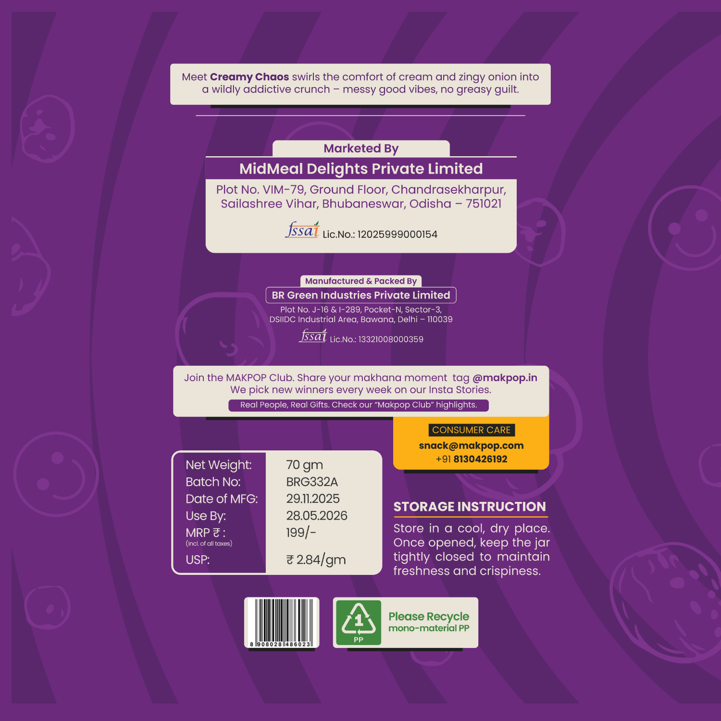 MAKPOP Mixed Clearance Pack – 2 Salt & Swag + 1 Creamy Chaos