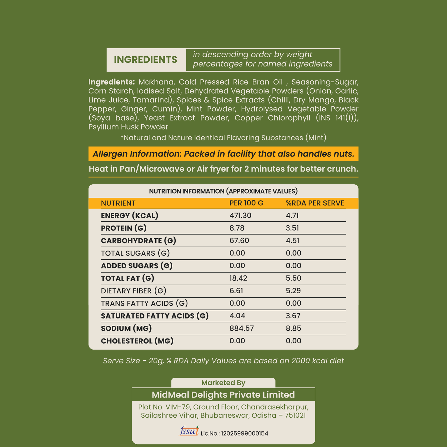 MAKPOP Roasted Makhana | Pick Your 3-Jar Combo | Free Shipping π