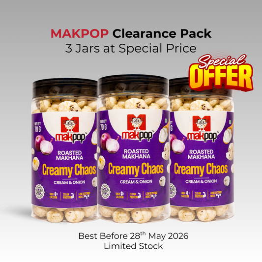 MAKPOP Creamy Chaos Clearance Pack – 3 Jars