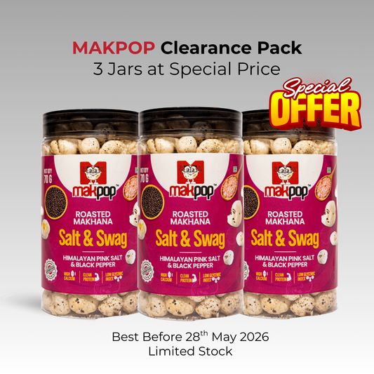 MAKPOP Salt & Swag Clearance Pack – 3 Jars